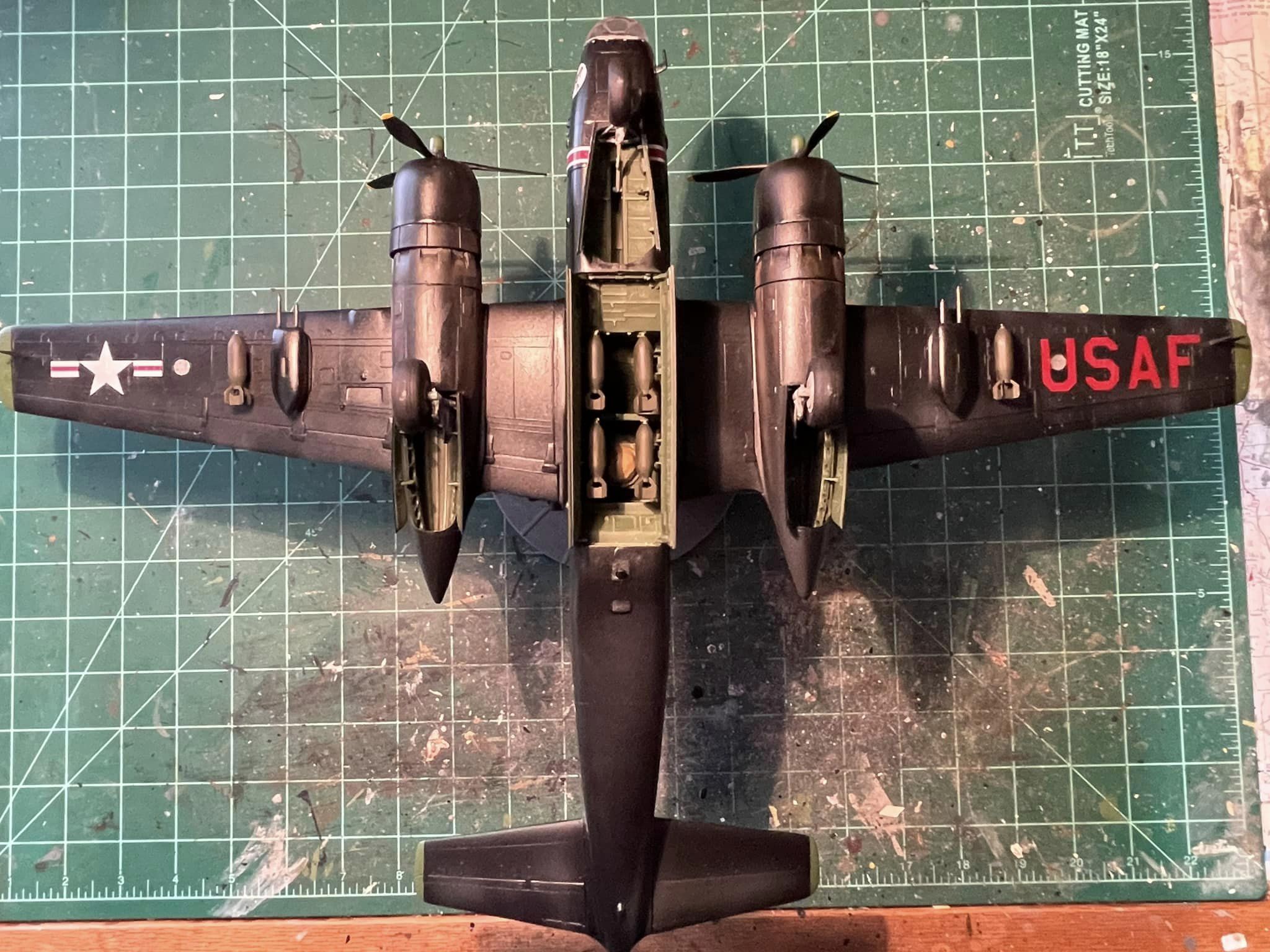 A-26C Invader, 34th Bombardment Squadron Pusan, Korea 1952 (Revell 1/48)
