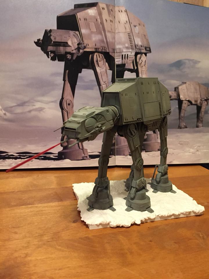 AT-AT (Ban Dai 1/144)
