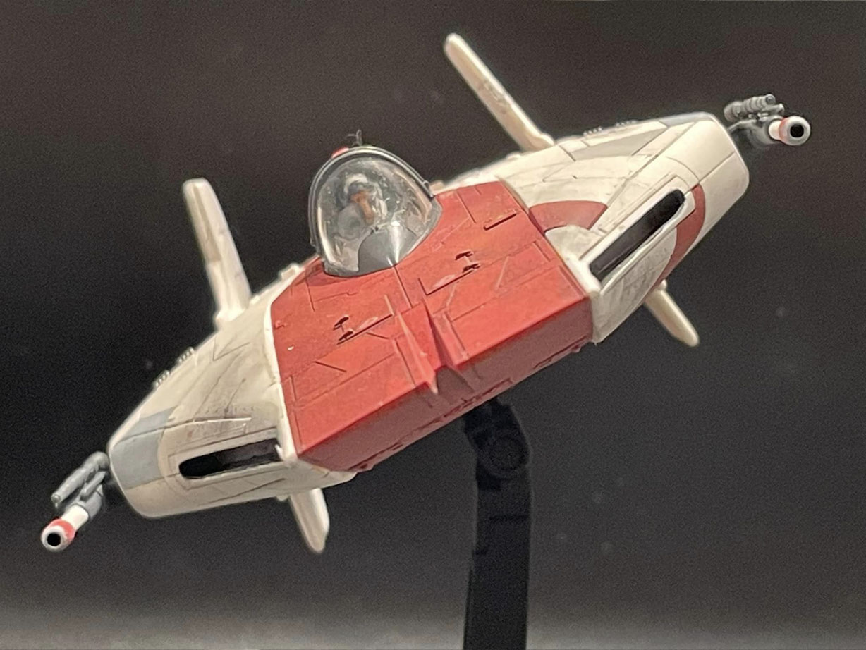 A-Wing Fighter, Rebel Alliance, Return of the Jedi (Ban Dai 1/72)
