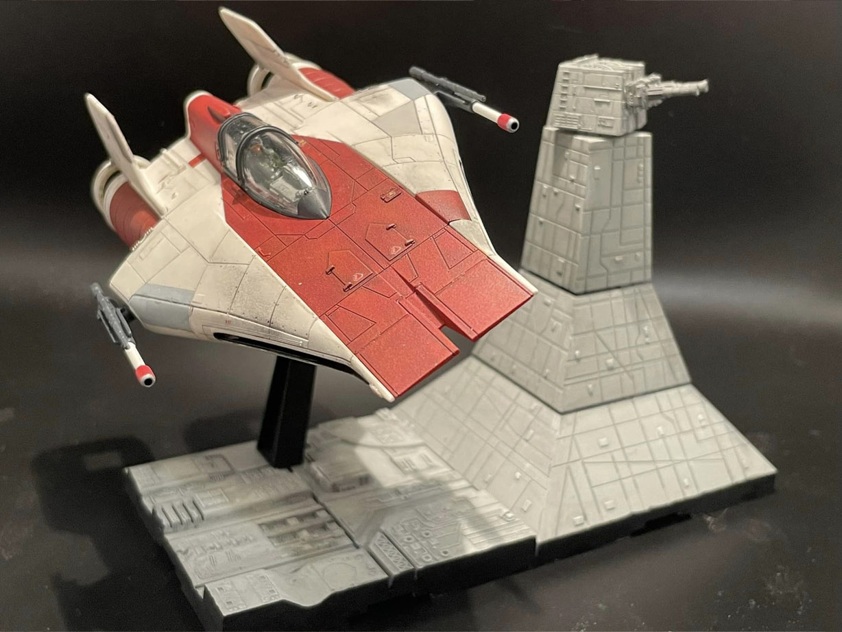 A-Wing Fighter, Rebel Alliance, Return of the Jedi (Ban Dai 1/72)
