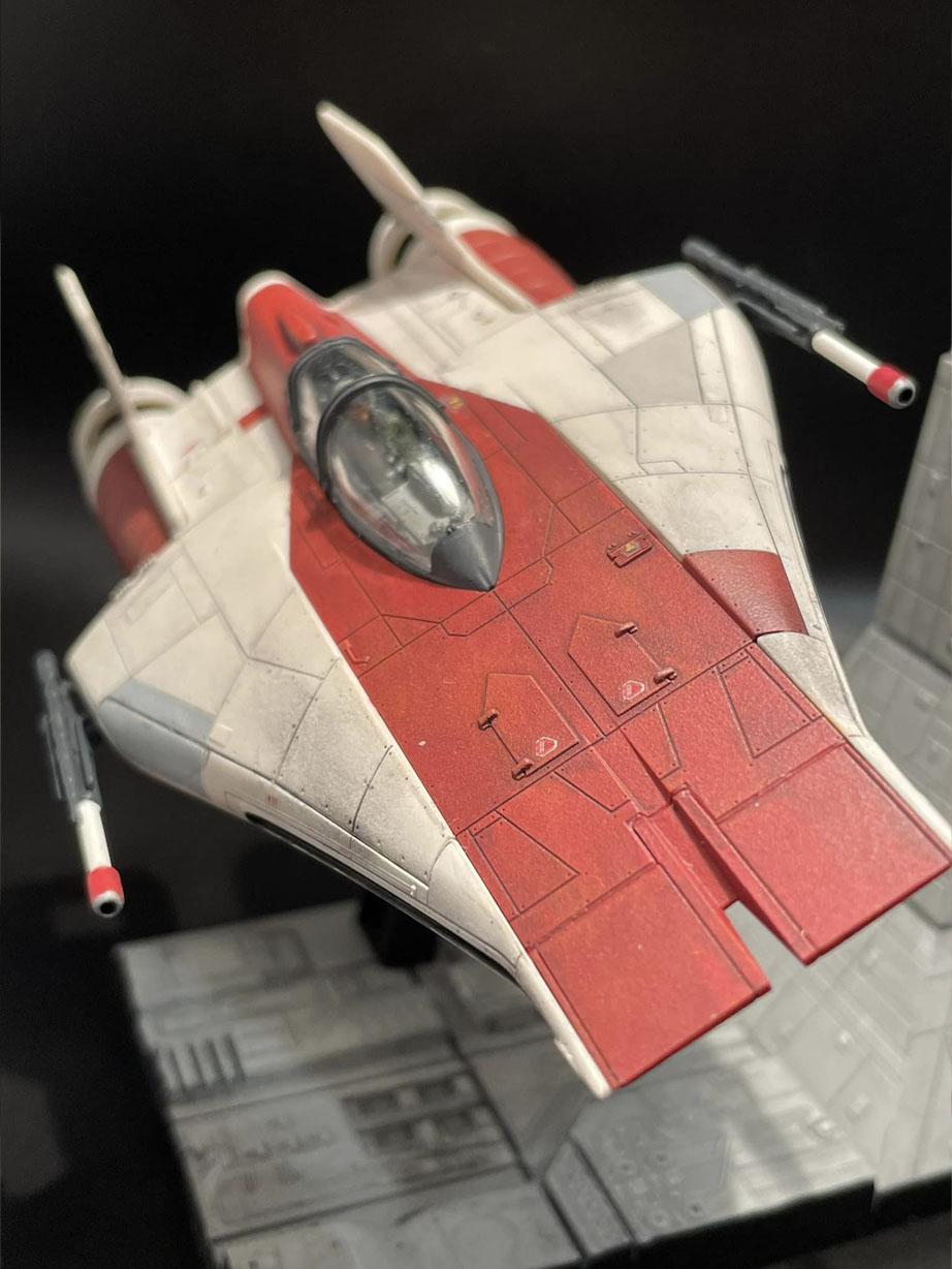 A-Wing Fighter, Rebel Alliance, Return of the Jedi (Ban Dai 1/72)
