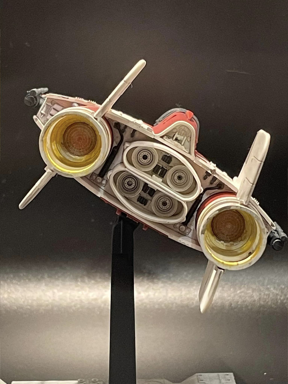 A-Wing Fighter, Rebel Alliance, Return of the Jedi (Ban Dai 1/72)
