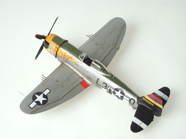 P-47D with Aeromaster decals for "Angie" (1/72 Revell)
