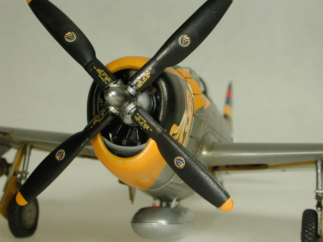 P-47D with Aeromaster decals for "Angie" (1/72 Revell)
