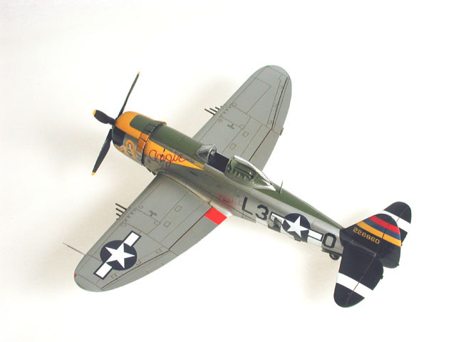 P-47D with Aeromaster decals for "Angie" (1/72 Revell)
