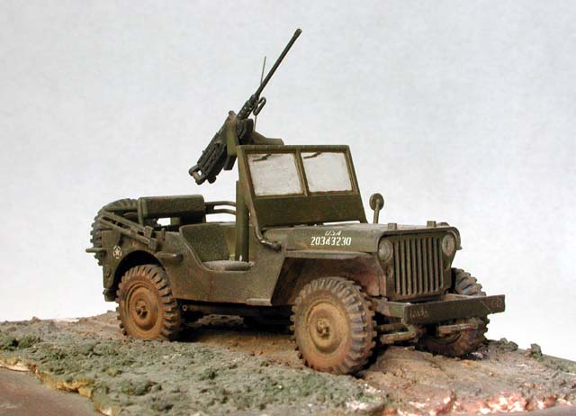 Bandai's 1/48 WWII Jeep
