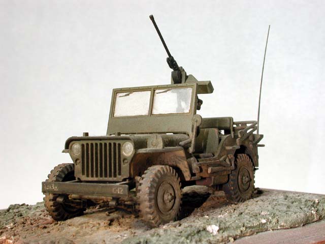 Bandai's 1/48 WWII Jeep
