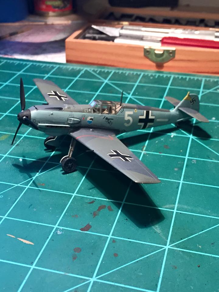 Bf109 E-3 (Tamiya 1/72)
Bf109 E-3
4.JG 77
Norway, September 1940
