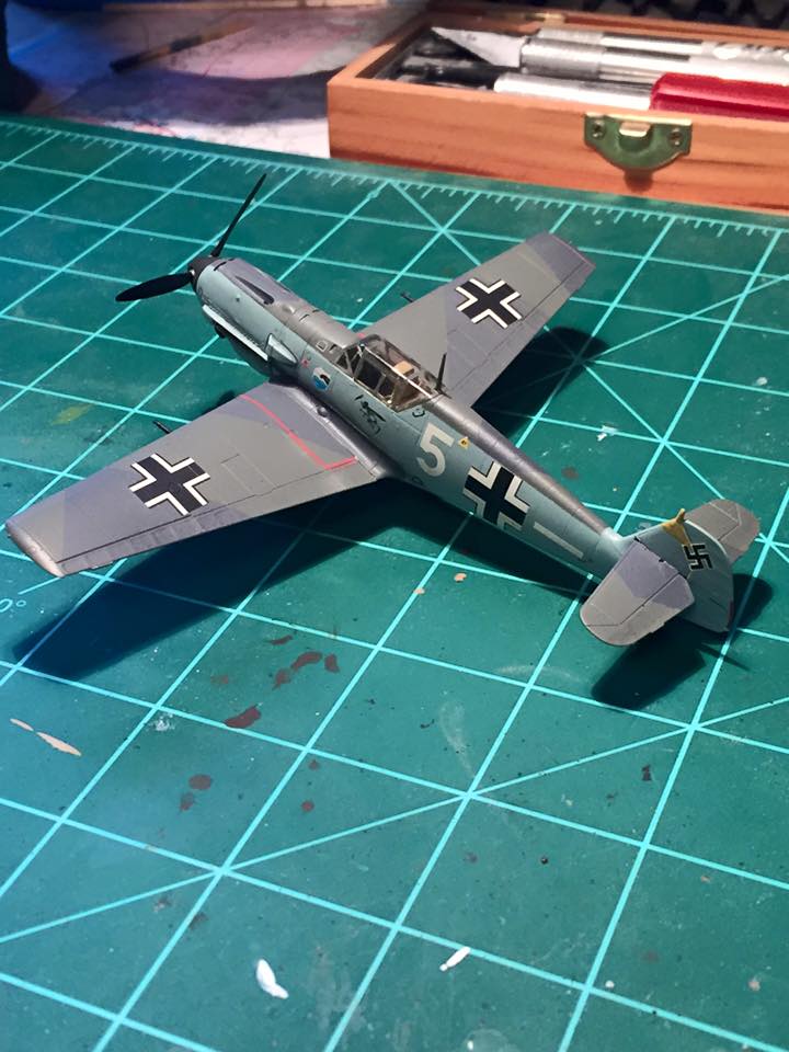 Bf109 E-3 (Tamiya 1/72)
Bf109 E-3
4.JG 77
Norway, September 1940
