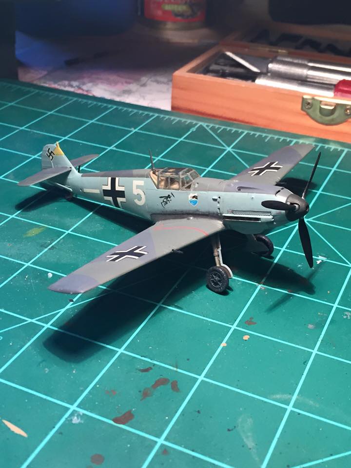 Bf109 E-3 (Tamiya 1/72)
Bf109 E-3
4.JG 77
Norway, September 1940
