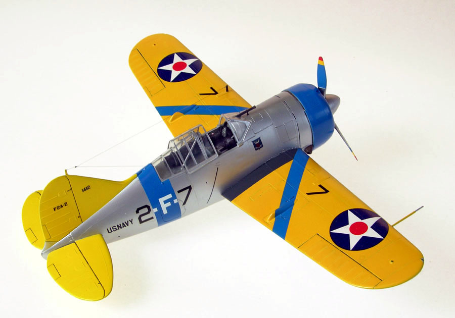 F2A Brewster Buffalo - VF-2 Flying Chiefs (Tamiya 1/48)
