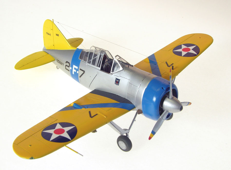 F2A Brewster Buffalo - VF-2 Flying Chiefs (Tamiya 1/48)
