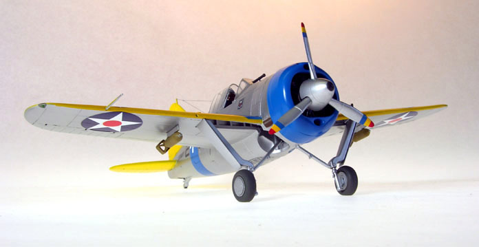 F2A Brewster Buffalo - VF-2 Flying Chiefs (Tamiya 1/48)
