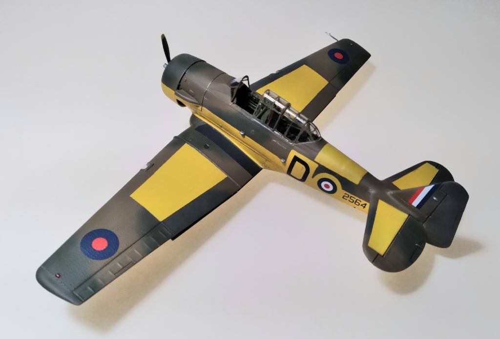 Harvard Mk. II, No. 4 Flying Training School, Saskatoon 1941 (Monogram 1/48)
