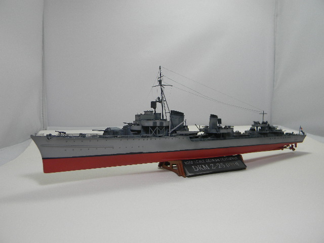 Z-25 German Destroyer (Trumpeter 1/350)
