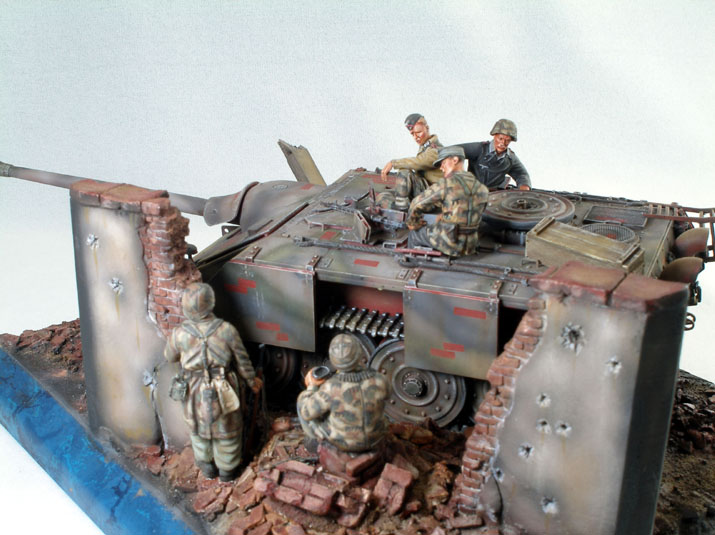 E-10 Diorama (Trumpeter 1/35)
