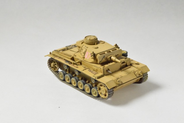 Panzerkampfwagen III, Tunisia, WW2 (DML 1/72)
