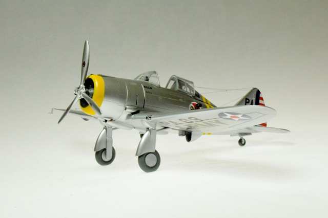 Seversky P-35 (Hobbycraft 1/48)
27th Pursuit Group, Selfridge Field, Michigan, 1938.
