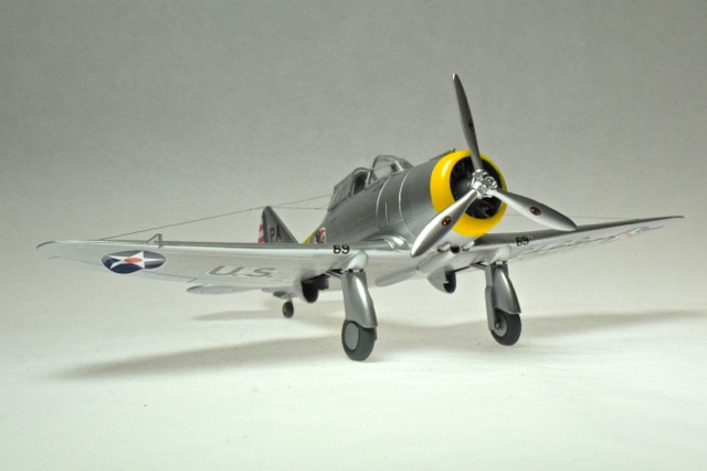 Seversky P-35 (Hobbycraft 1/48)
27th Pursuit Group, Selfridge Field, Michigan, 1938.
