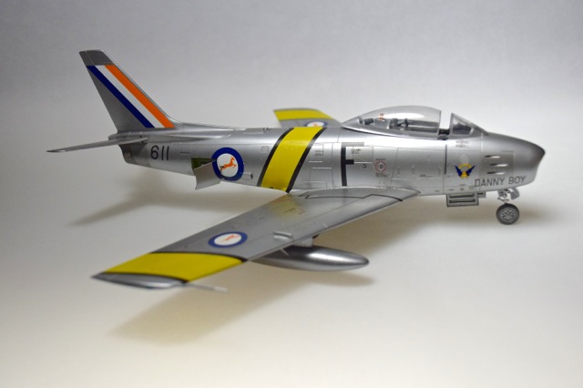 North American F-86F Sabre (Hasegawa 1/48)
South African Air Force
Korea, 1953
