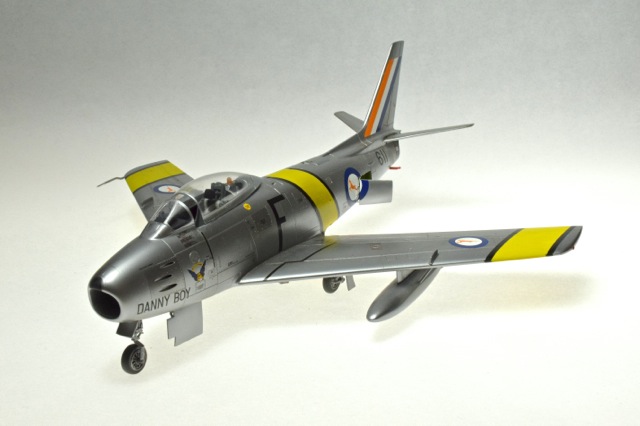 North American F-86F Sabre (Hasegawa 1/48)
South African Air Force
Korea, 1953
