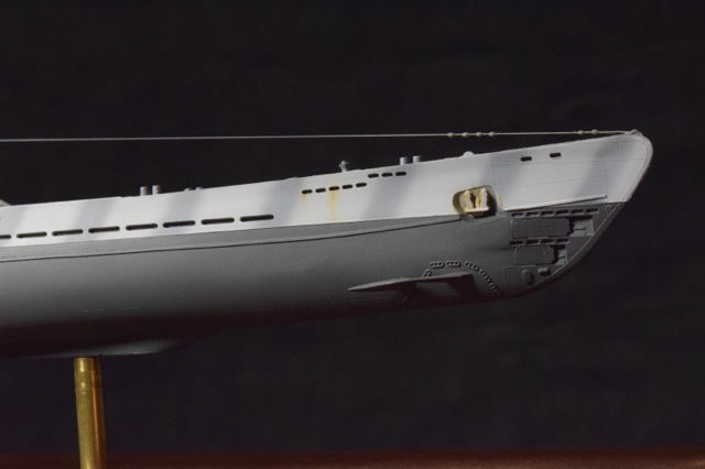 Type IXB U-Boat (Nichimo 1/200)
It won first place in submarines at the IPMS Convention in Dallas, in 2000.

