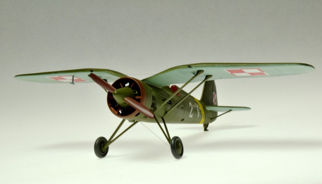 PZL P.11C (Heller 1/72)
Markings are those of 121 Eskadry Mysliwkiej, Polish Air Force 1939.
