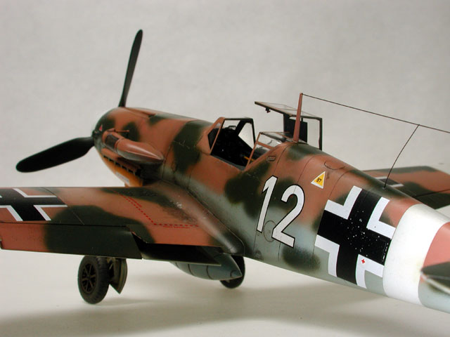 ME 109G-2 in desert scheme (Hasegawa 1/48)
