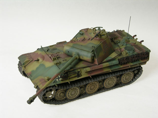 Steel Wheeled Panther G (1/35 Tamiya w/ Friul tracks and some photoetch details)
