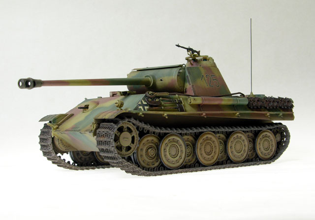 Steel Wheeled Panther G (1/35 Tamiya w/ Friul tracks and some photoetch details)
