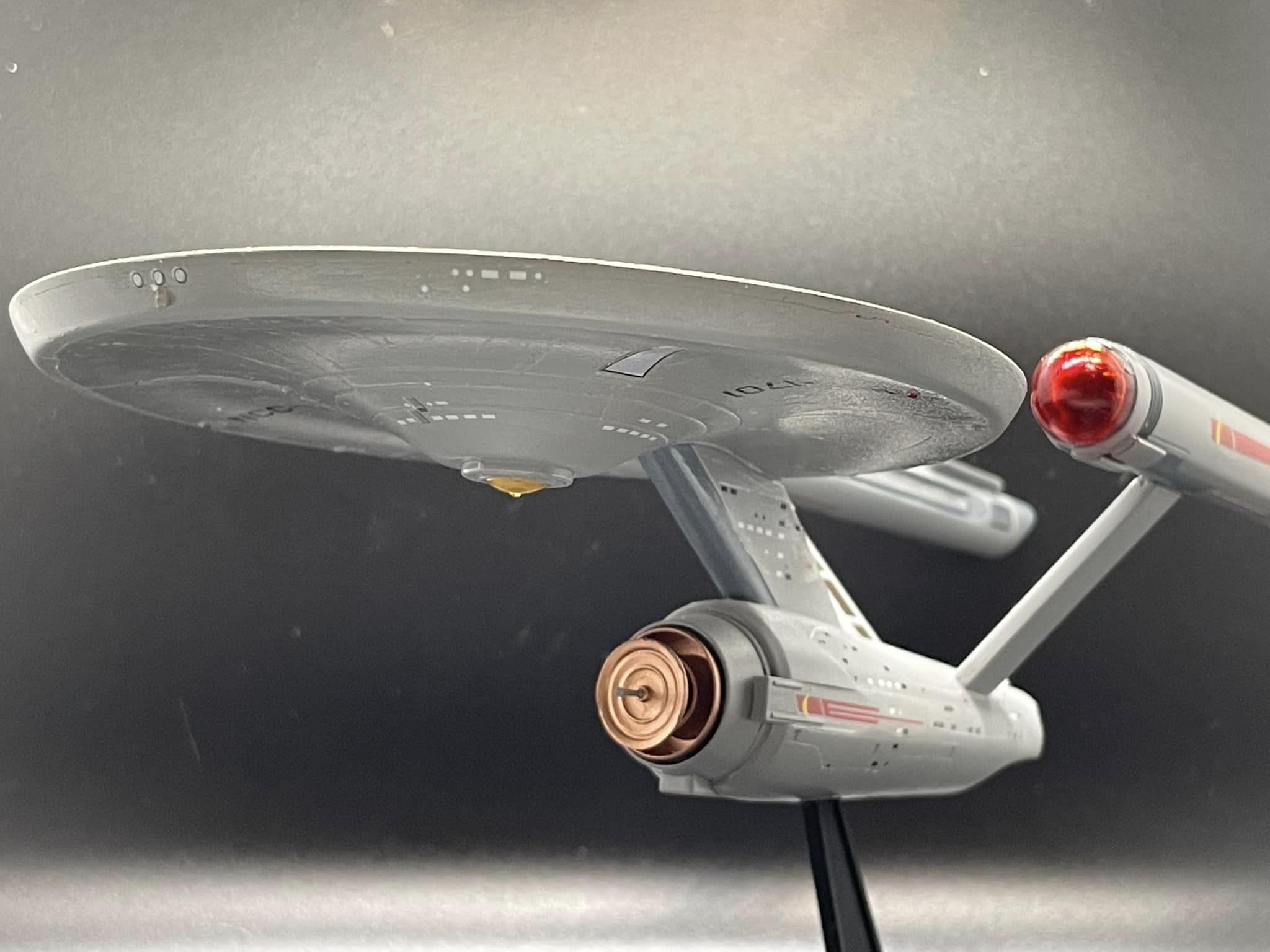 USS Enterprise, TOS (Polar Lights 1/450)
