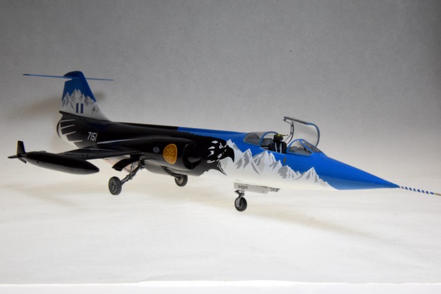 F-104G, 336 Squadron 50th anniversary 1993 Mt. Olympus (Monogram 1/48)
