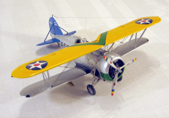 Grumman F3F-2, VF-6, USS Enterprise, 1940 (1/48 Accurate Miniatures)
