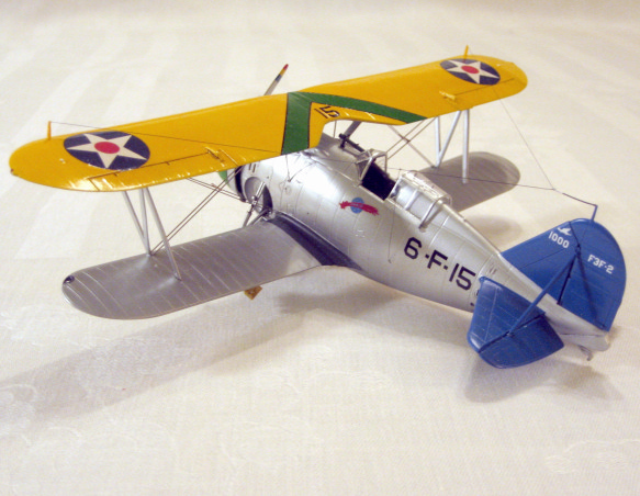 Grumman F3F-2, VF-6, USS Enterprise, 1940 (1/48 Accurate Miniatures)
