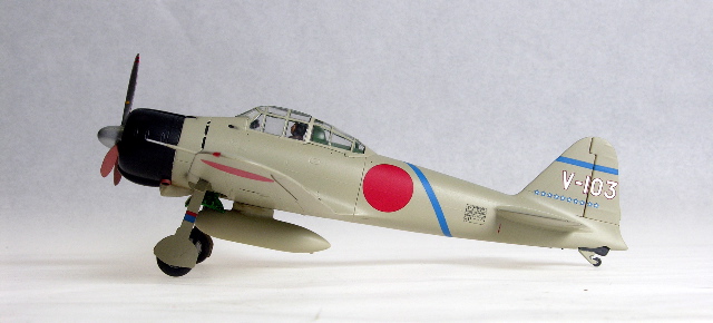 Tamiya 1/48 Zero I built for the Adult Modeling Class
