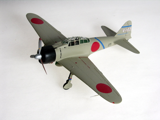 Tamiya 1/48 Zero I built for the Adult Modeling Class
