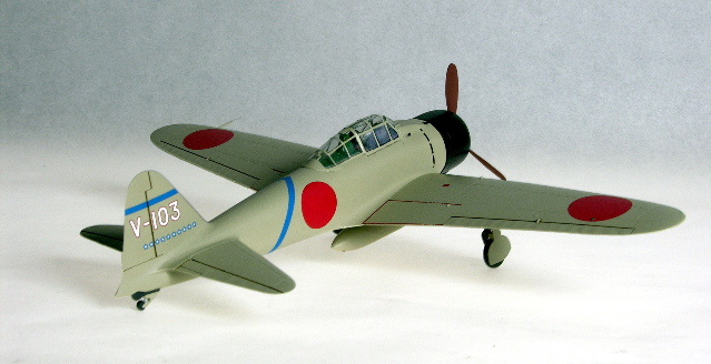 Tamiya 1/48 Zero I built for the Adult Modeling Class
