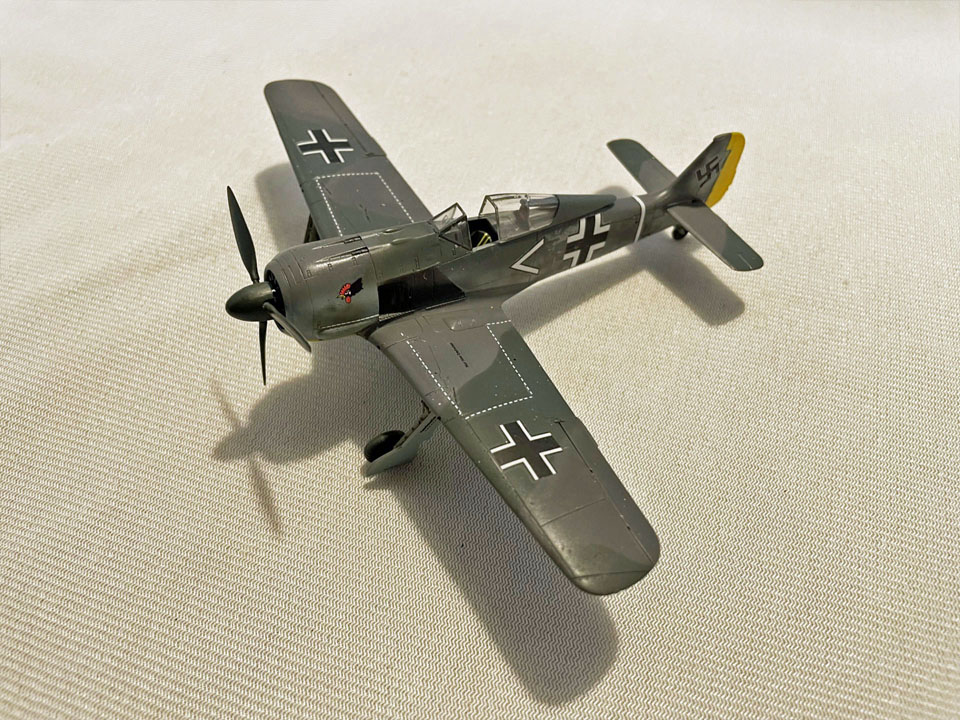 FW190A3 (Tamiya 1/72) Finished by Rick Herrington
