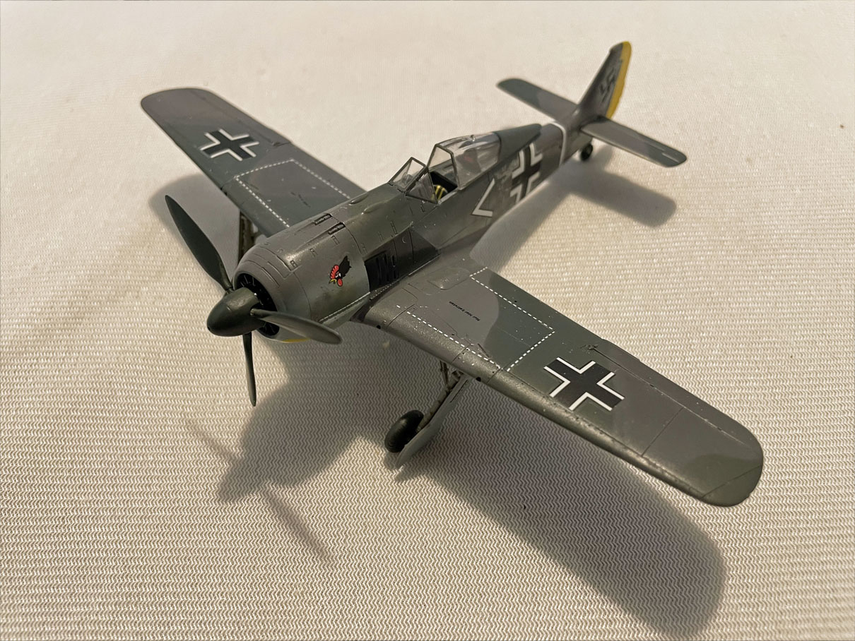 FW190A3 (Tamiya 1/72) Finished by Rick Herrington
