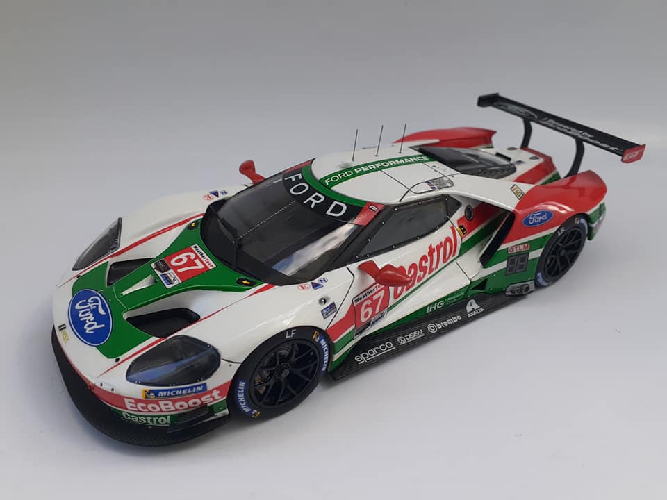 Ford GT (1/24 Revell with Racing Decal 43's decal)
