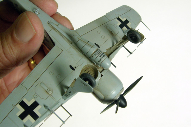 Fw190A8 R-11 Nachtjager (Hasegawa 1/72, OOB w/ resin seat)
