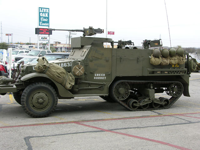 M-16 Halftrack on display at Modelfiesta in San Antonio
