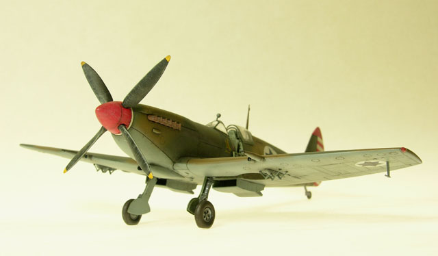 Spitfire IX in Israeli markings (1/48 Hasegawa)
