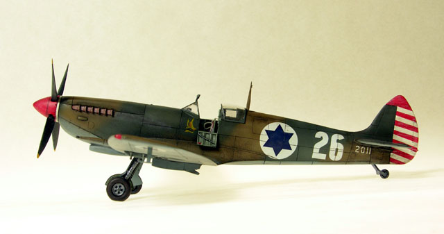 Spitfire IX in Israeli markings (1/48 Hasegawa)
