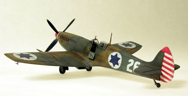 Spitfire IX in Israeli markings (1/48 Hasegawa)
