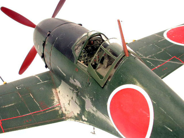 Mitsubishi J2M3 "Jack" (1/48 Hasegawa)
