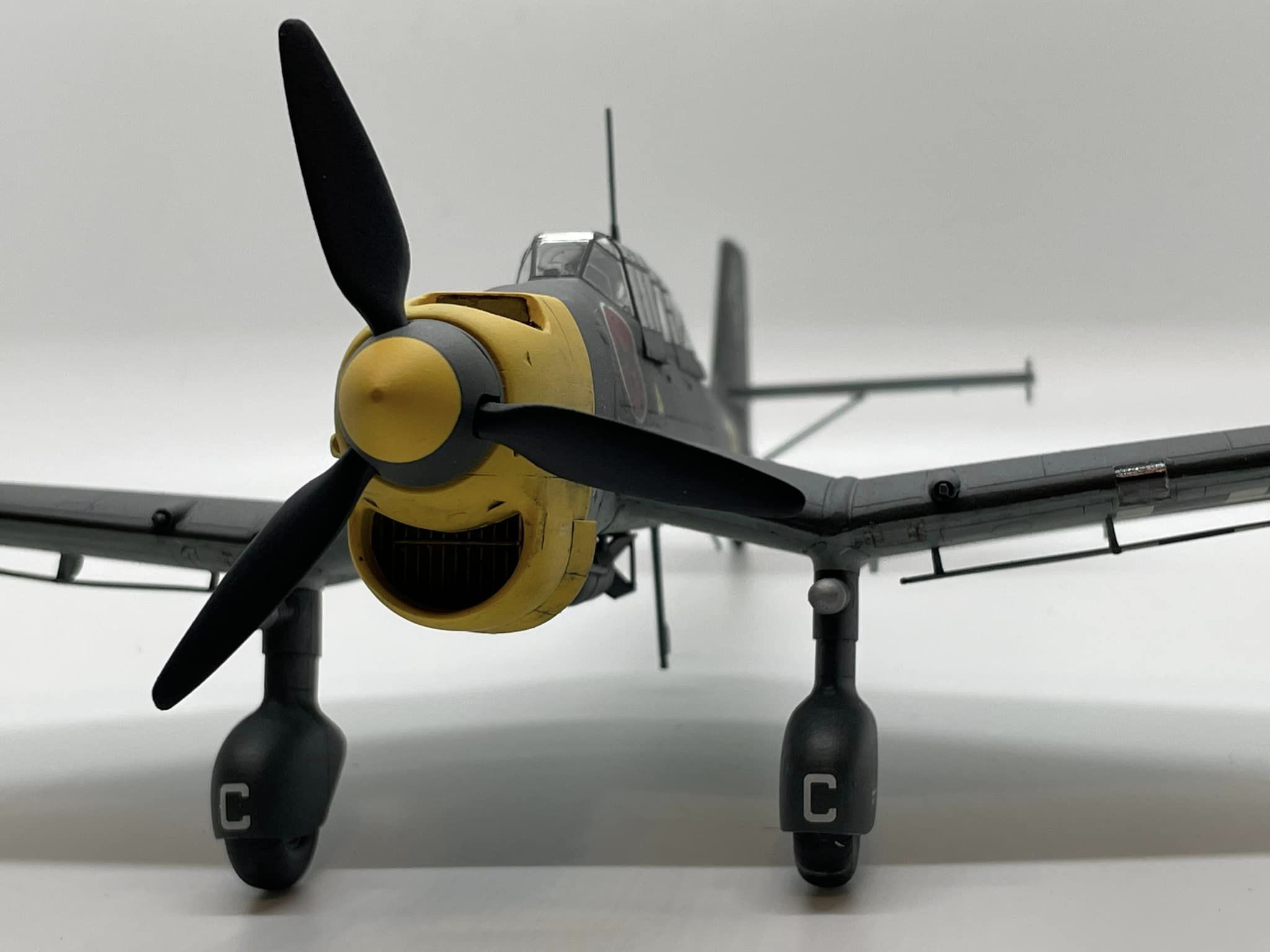 Ju87 B-2 Stuka (Hasegawa 1/48) Finished by Mike Gilsbach
2./St.G2 “Immelmann” Squadron, Balkans 1941
