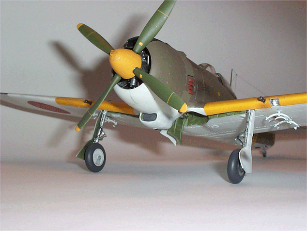 Ki-84 Hayate with Eduard's Cockpit PE Set (Hasegawa 1/32)
