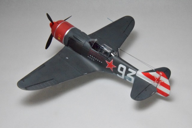 Lavochkin La-7 (Eduard/Gavia 1/48)
Markings are those of Lt. Col. Sergei F. Dolgushin stationed in Germany in 1945.
