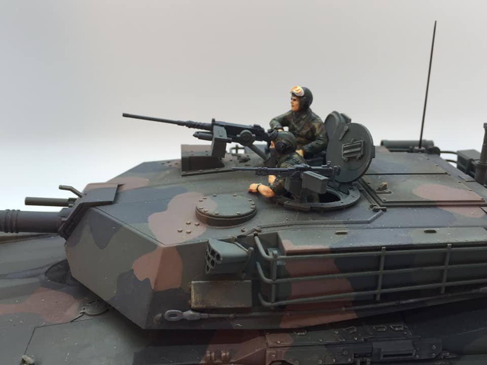 M1A1 Abrams (Tamiya 1/35)
US 3rd Armored Division, West Germany, late 1980s
